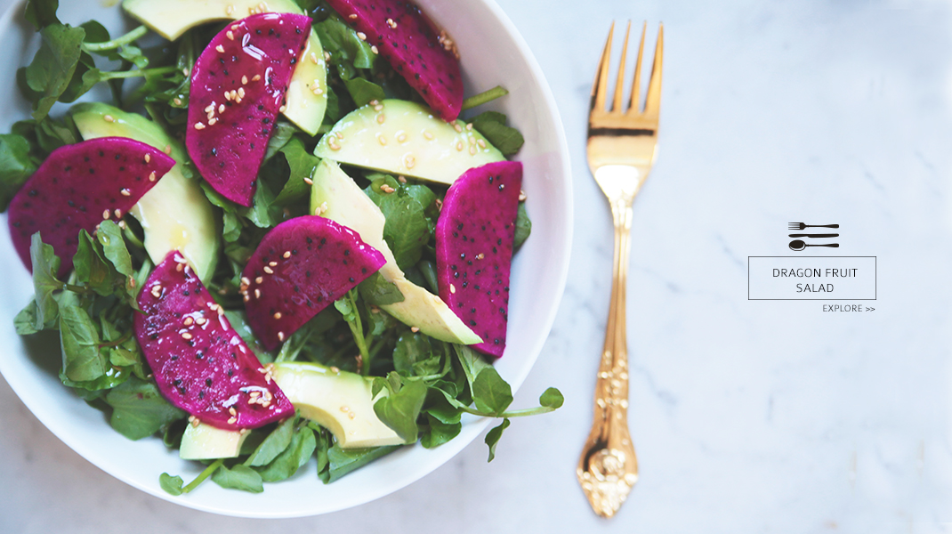 Dragon Fruit Salad