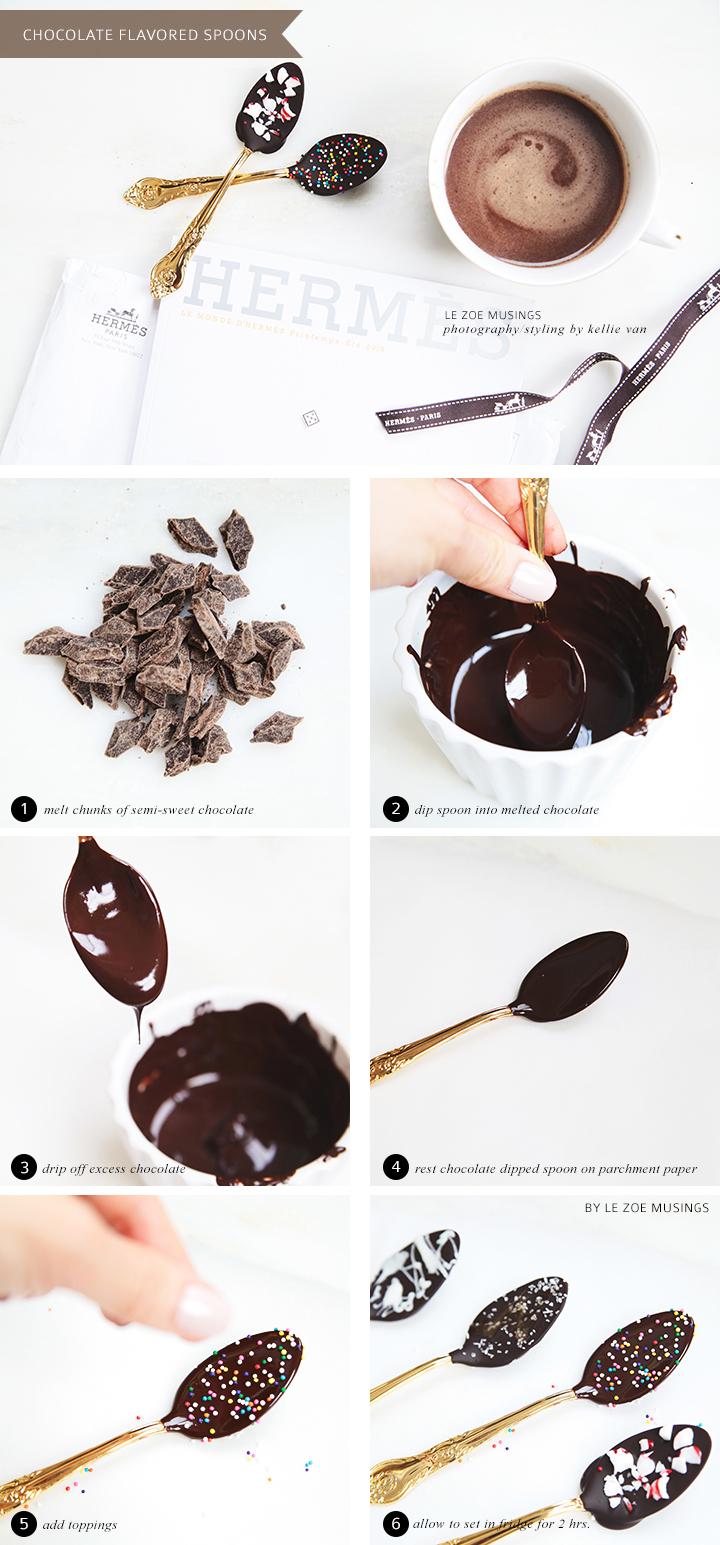 Chocolate Flavored Spoon by Le Zoe Musings_Steps