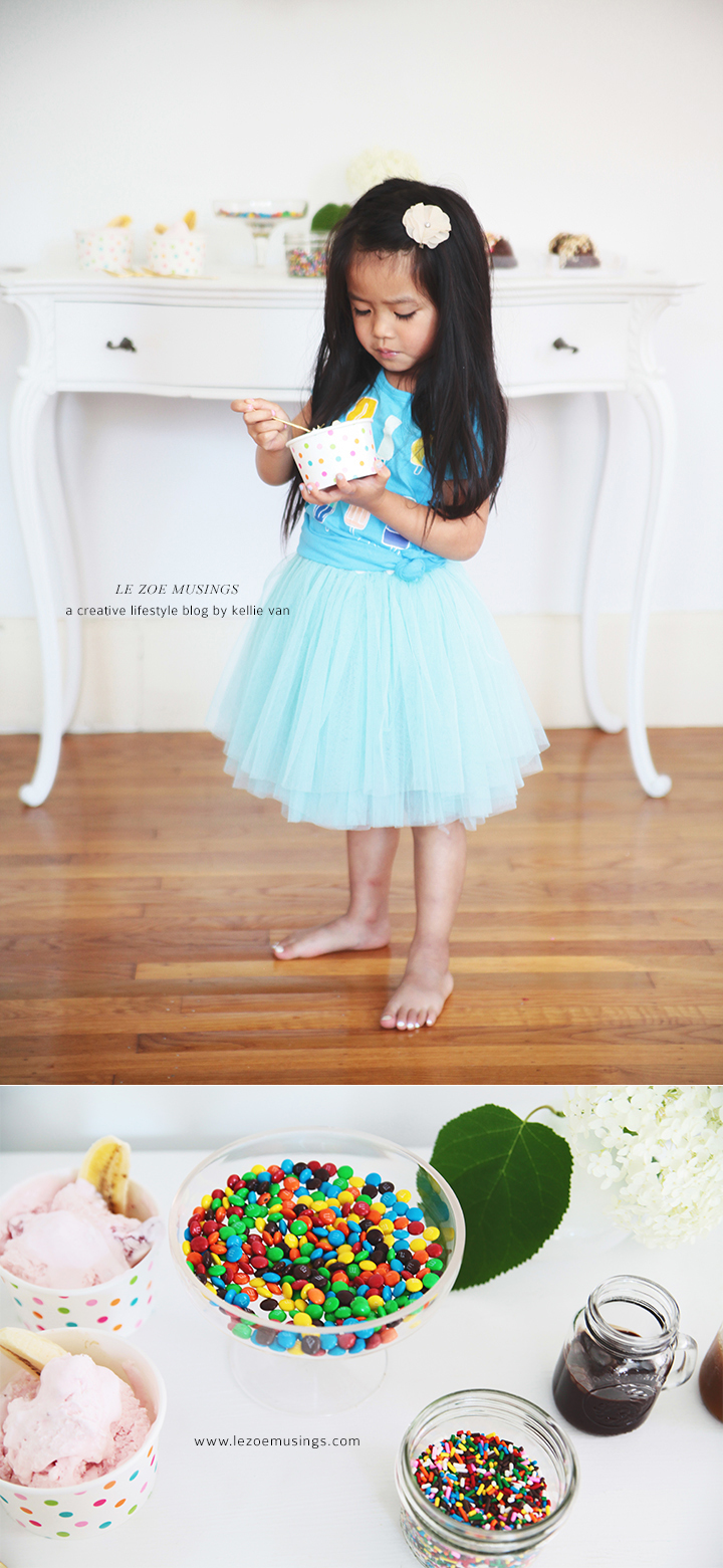 Mini Sundae Bar by Le Zoe Musings 5