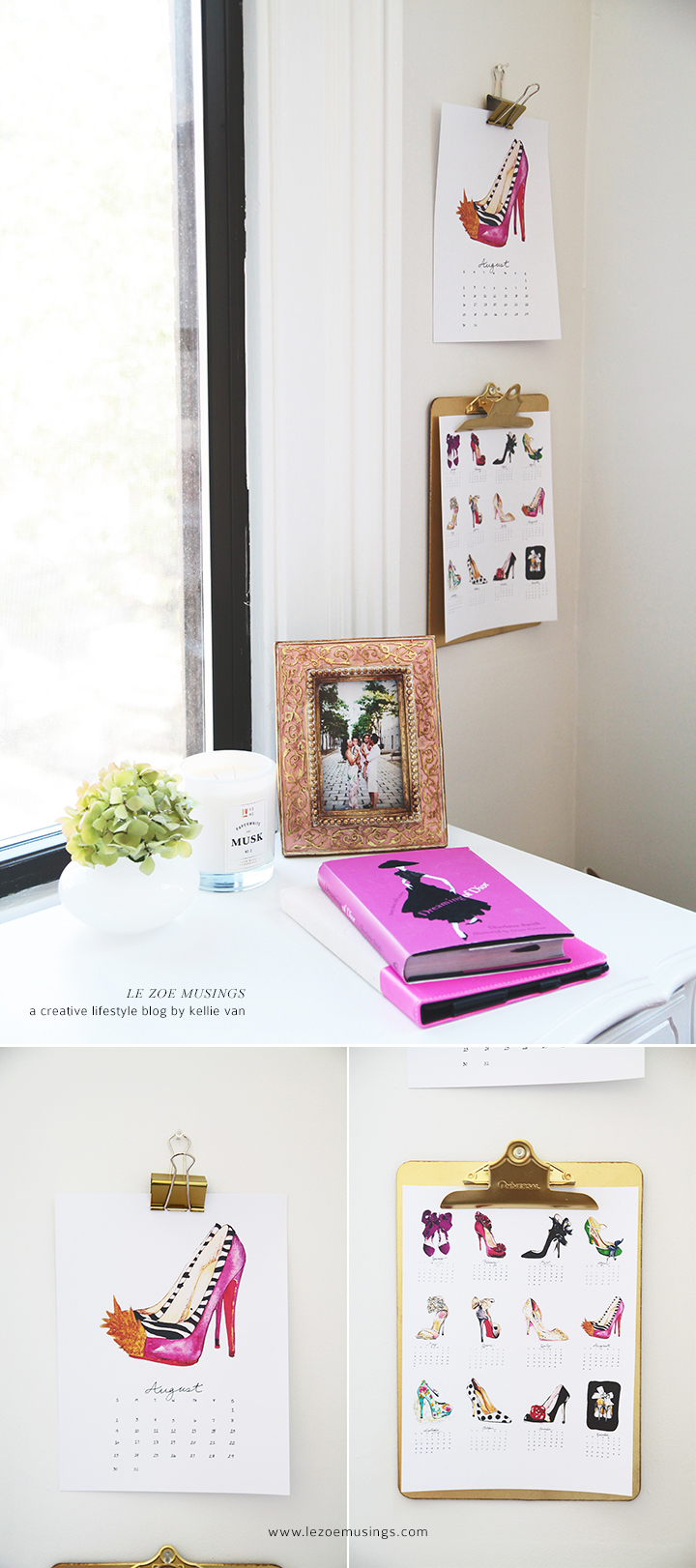 Fancy Shoes in the Home Office by Le Zoe Musings 3