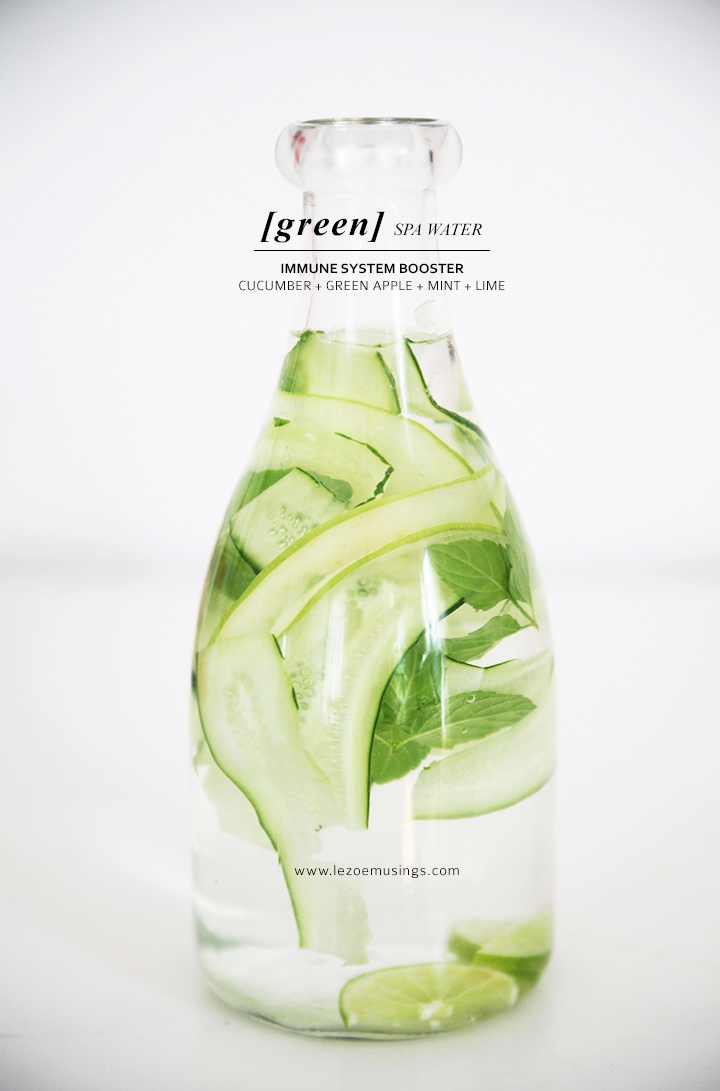 Spa Water Health Benefits by Le Zoe Musings