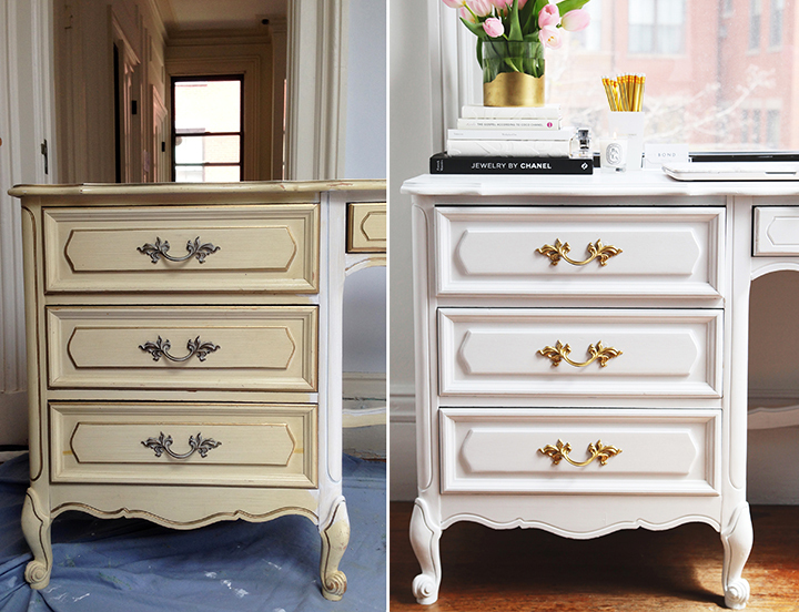 Thrifted Office Desk Makeover by Le Zoe Musings 8
