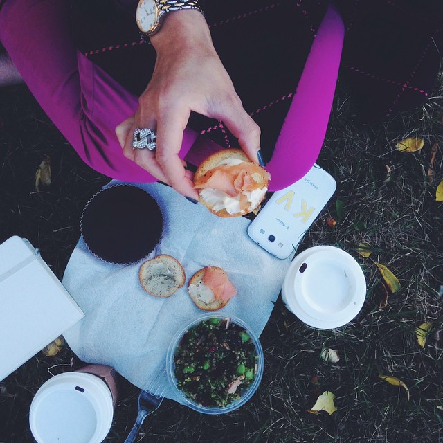 Picnic date with the sis