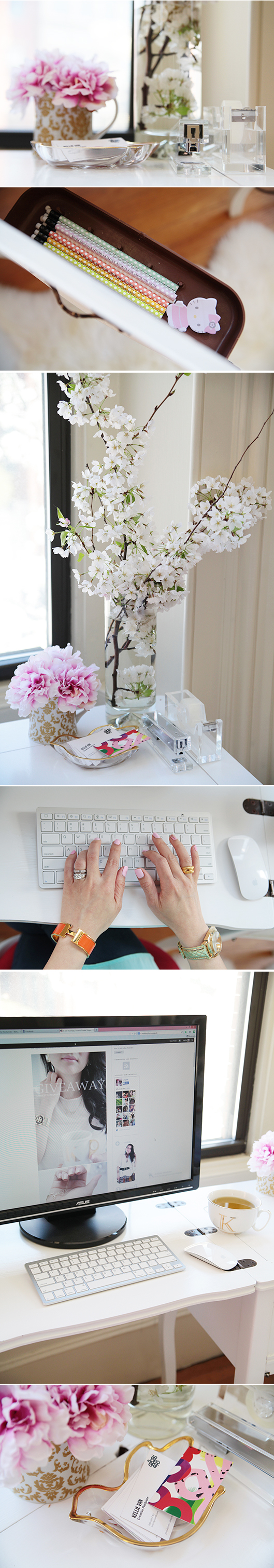 desk makeover2 by le zoe musings