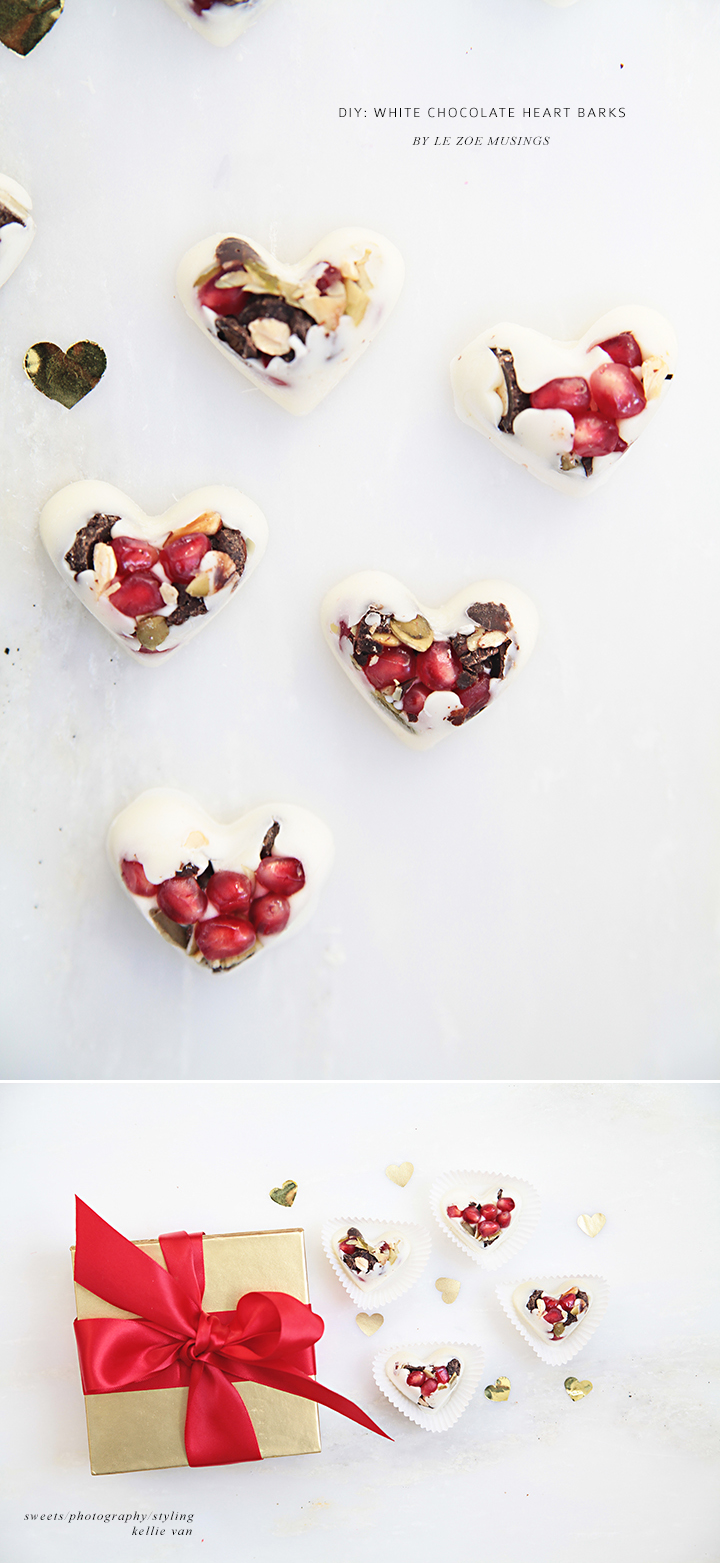 White Chocolate Heart Barks 3 by Le Zoe Musings