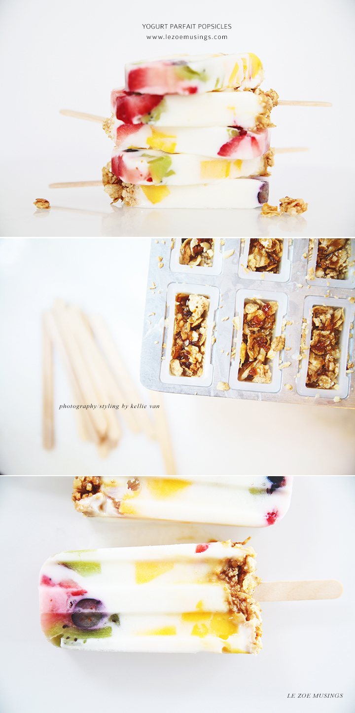 Yogurt Parfait Popsicles by Le Zoe Musings 3