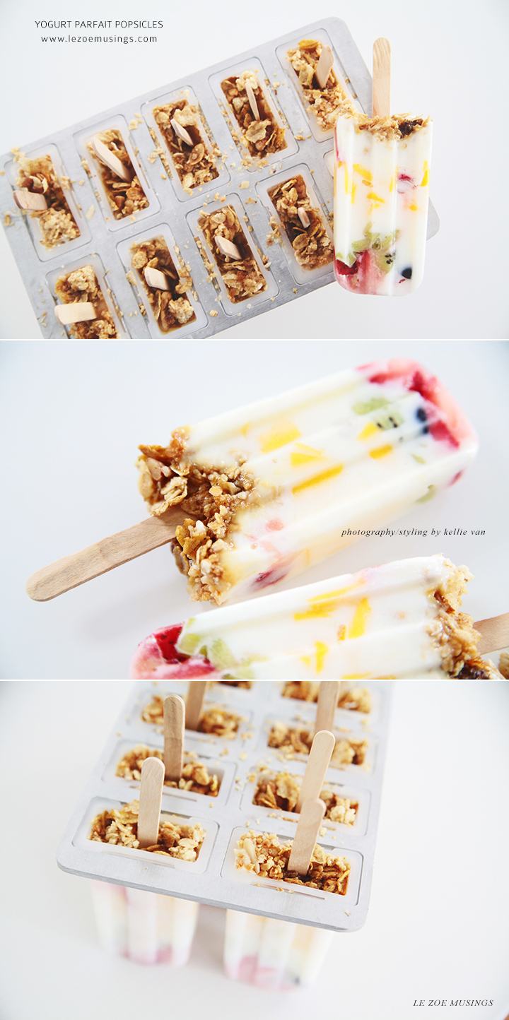 Yogurt Parfait Popsicles by Le Zoe Musings 4